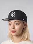 Бейсболка 47 BRAND арт. B-SRS17WBP-NYD New York Yankees MLB (темно-синий)